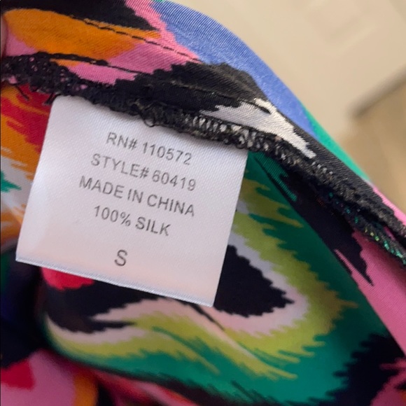 12th Street By Cynthia Vincent Silk Maxi Dress - Picture 5 of 6